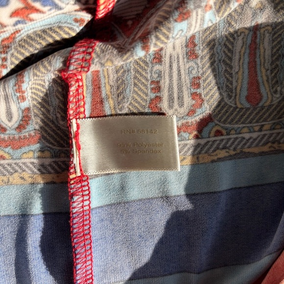 Womens Boston Proper Off-Shoulder Boho Paisley Bell Sleeve Mini Dress Size 4 - Picture 6 of 7